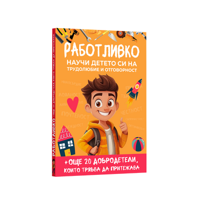 Книга - 20+ Урока, които всеки родител трябва да знае, за да възпита работливо, честно, отговорно и самостоятелно дете